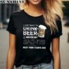 NFL New Orleans Saints I Just Want To Drink Beer And Watch My Saints Shirt 2 women shirt