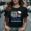 NFL New York Giants I Just Want To Drink Beer And Watch My Giants Shirt 2 women shirt