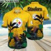 NFL Pittsburgh Steelers Hawaiian Shirt Flower Hawaiian Style Statements 3 Aloha shirt