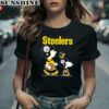 NFL Pittsburgh Steelers Snoopy And Friends Walking Shirt 2 women shirt