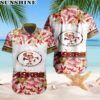 NFL San Francisco 49ers Floral Tropical Hawaiian Shirt Team Spirit 2 hawaiian shirt