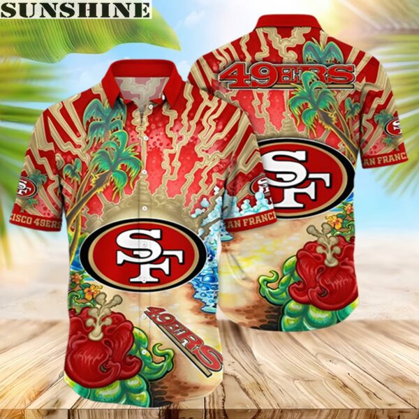 NFL San Francisco 49ers Hawaiian Shirt NFL Football Gift