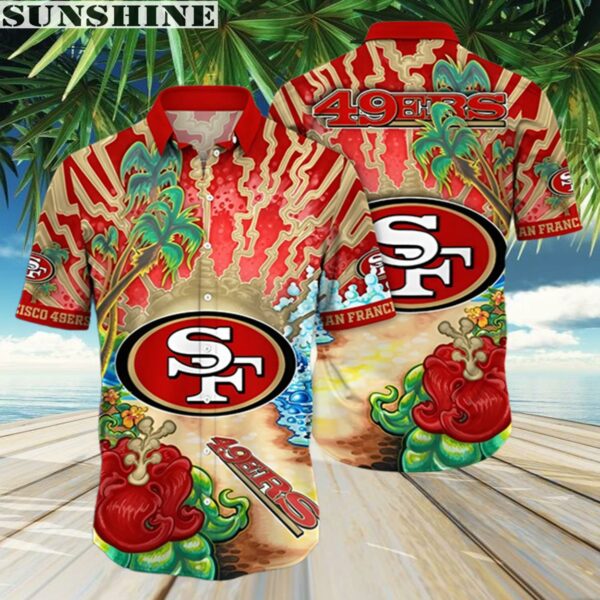 NFL San Francisco 49ers Hawaiian Shirt NFL Football Gift 3 Aloha shirt