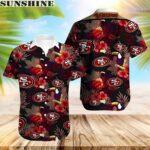 NFL San Francisco 49ers Hawaiian Shirt Tropical Pattern 1 hawaii