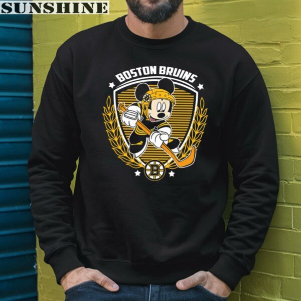 NHL Hockey Mickey Mouse Team Boston Bruins Shirt 3 sweatshirt