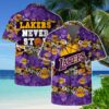 Never Stop Los Angeles Lakers Hawaiian Shirt
