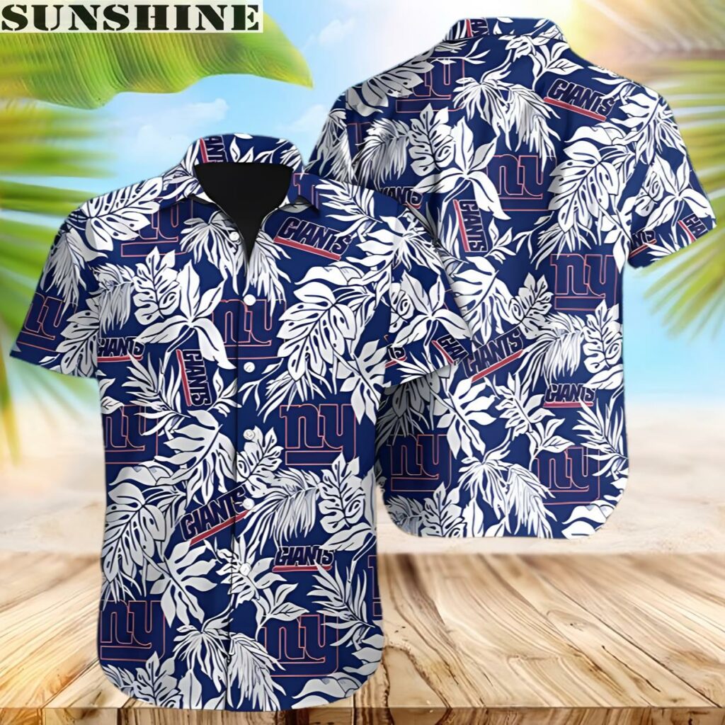 New York Giants Hawaiian Shirt NFL Summer Gift