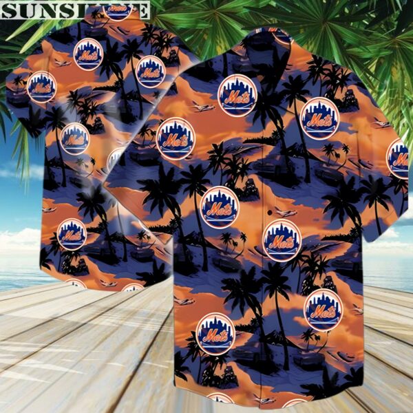 New York Mets Hawaiian Shirt Summer Button Up 3 Aloha shirt