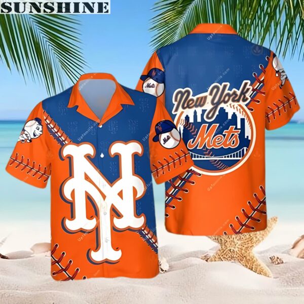 New York Mets Hot Summer Baseball Hawaiian Shirt 2 hawaiian shirt