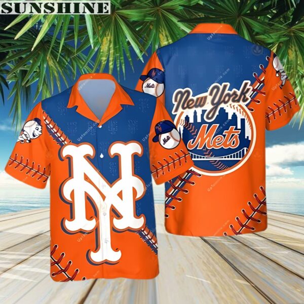 New York Mets Hot Summer Baseball Hawaiian Shirt 3 Aloha shirt