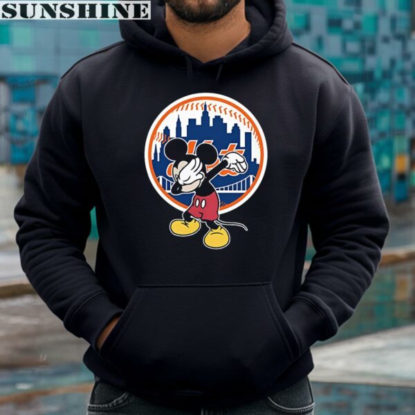 New York Mets MLB Baseball Dabbing Mickey Disney Shirt 4 hoodie