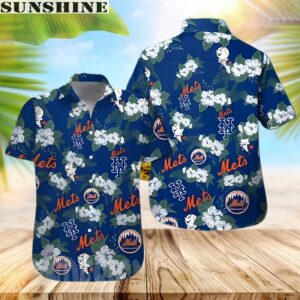 New York Mets MLB Flower Aloha Summer Beach Hawaiian Shirt 1 hawaii