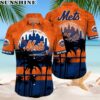 New York Mets MLB Logo Coconut Tropical Hawaiian Shirt 2 hawaiian shirt