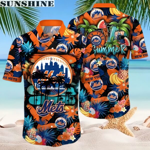 New York Mets MLB Summer Hawaiian Shirt Warmth Aloha Shirt