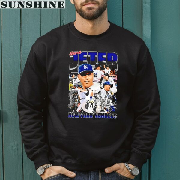 New York Yankees Baseball Signature Graphic Derek Jeter Shirt 3 sweatshirt