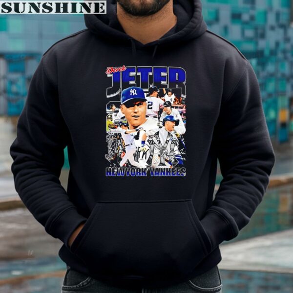 New York Yankees Baseball Signature Graphic Derek Jeter Shirt 4 hoodie