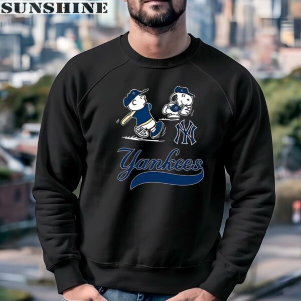 New York Yankees Snoopy Baseball Shirt Gift For MLB 3 sweatshirt