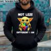 Not Less Different I Am Baby Yoda Hug Autism Awareness Shirt 4 hoodie