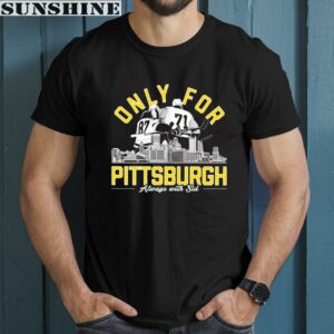 Only For Pittsburgh Penguins Always With Sid Skyline Shirt