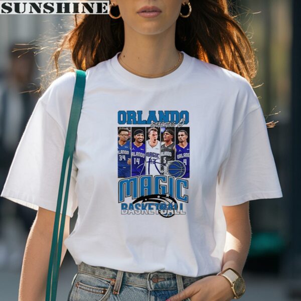 Orlando Magic Basketball Team Starting Lineup Shirt 1 women shirt