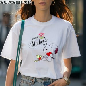 Our Cute Lovely Snoopy Mom Shirt Happy Mothers Day 1 women shirt
