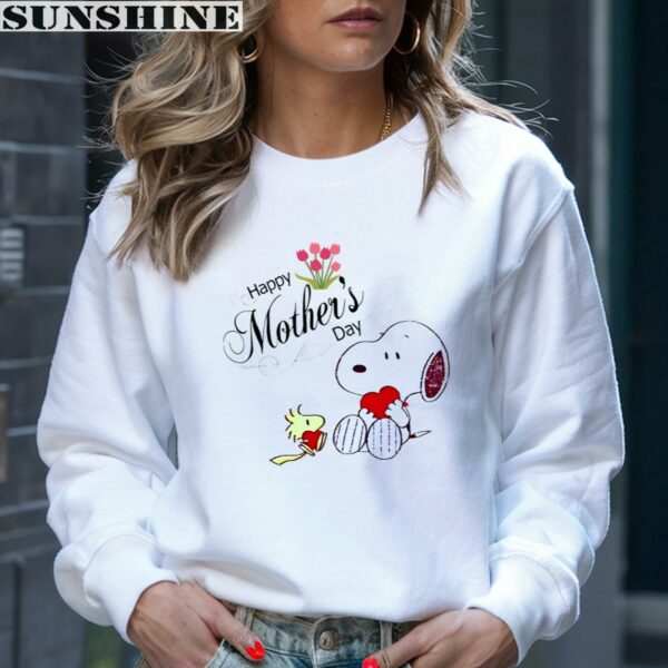 Our Cute Lovely Snoopy Mom Shirt Happy Mothers Day 4 sweatshirt