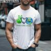 Peace Love Earth Environment Day Recycle Earth Day Shirt 2 men shirt