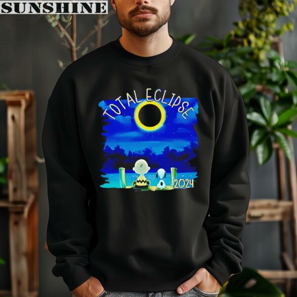 Peanuts Charlie Brown And Snoopy Total Solar Eclipse Shirt 3 sweatshirt