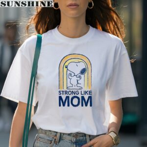 Peanuts Mothers day Strong Snoopy Shirt 1 women shirt