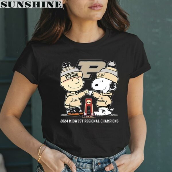 Peanuts Snoopy And Charlie Brown Purdue Boilermakers Shirt 2 women shirt