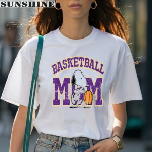 Peanuts Snoopy Basketball Mom Shirt 1 women shirt