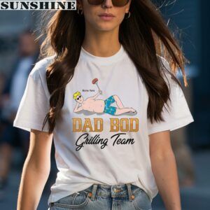 Personalized Dad Bod Grilling Team Shirt Fathers Day Grilling Gifts 1 women shirt