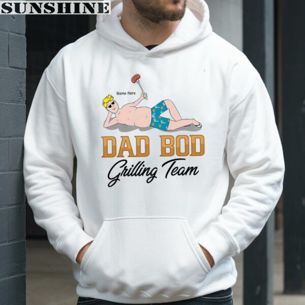 Personalized Dad Bod Grilling Team Shirt Fathers Day Grilling Gifts 4 hoodie