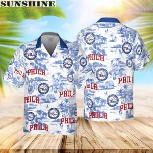 Philadelphia 76ers National Basketball Association Hawaiian Shirt Gift For Fans