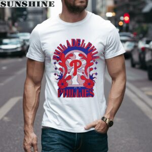 Philadelphia Phillies New Era White Ringer Shirt 1 men shirt