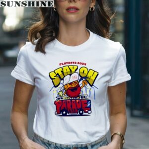 Playoffs 2024 Stay On Parade Denver Nuggets Shirt