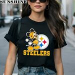Pretty Mickey Mouse Pittsburgh Steelers Football Shirt