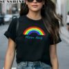 Rainbow Colorful Mom Day Shirt Happy Mother Day