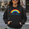 Rainbow Colorful Mom Day Shirt Happy Mother Day 4 hoodie