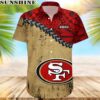 San Francisco 49ers Hawaiian Shirt Grunge Polynesian Tattoo 1 hawaii