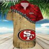 San Francisco 49ers Hawaiian Shirt Grunge Polynesian Tattoo 3 Aloha shirt