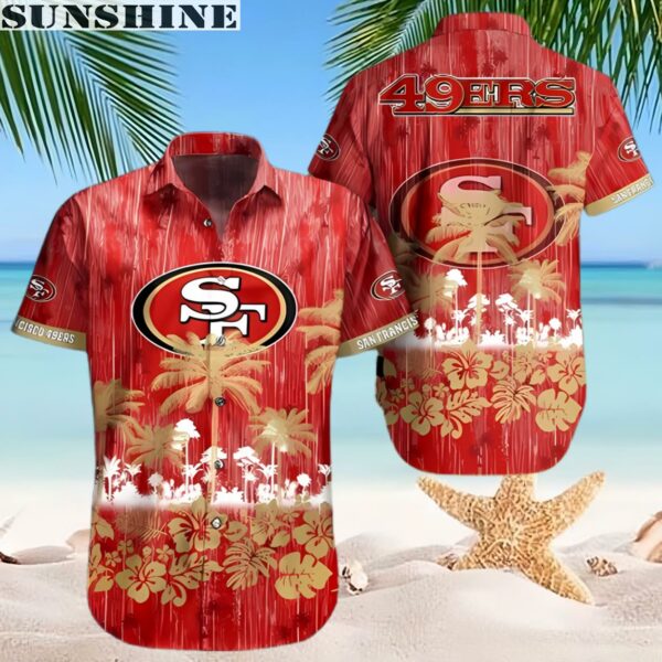 San Francisco 49ers NFL Graphic Tropical Summer Hawaiian Shirt 2 hawaiian shirt