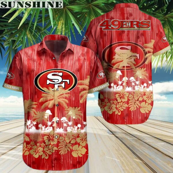 San Francisco 49ers NFL Graphic Tropical Summer Hawaiian Shirt 3 Aloha shirt
