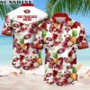 San Francisco 49ers Tropical Flower NFL Hawaiian Shirt 2 hawaiian shirt