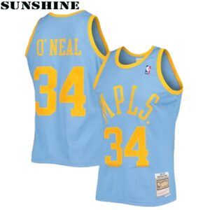 Shaquille Oneal Los Angeles Lakers Jersey Powder Blue 1 Jersey