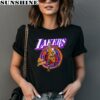 Skeleton King James Basketball NBA Los Angeles Lakers Shirt 2 women shirt