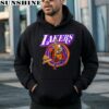 Skeleton King James Basketball NBA Los Angeles Lakers Shirt 3 hoodie