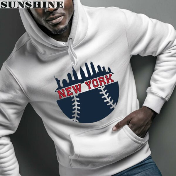 Skyline City New York Yankees Baseball Shirt 4 hoodie