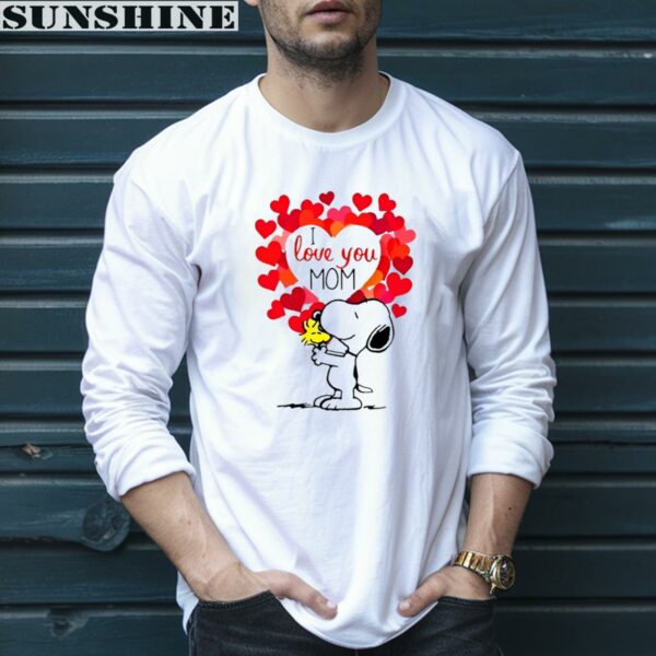 Snoopy And Woodstock I Love You Mom Shirt 5 long sleeve shirt