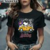 Snoopy And Woodstock Just A Girl Los Angeles Lakers Shirt 2 women shirt